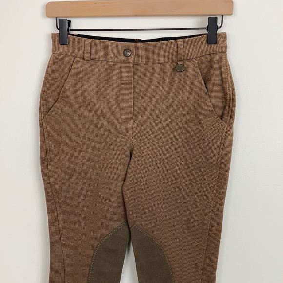 On Course Tan Equestrian Riding Breeches / Pants - Picture 2 of 12